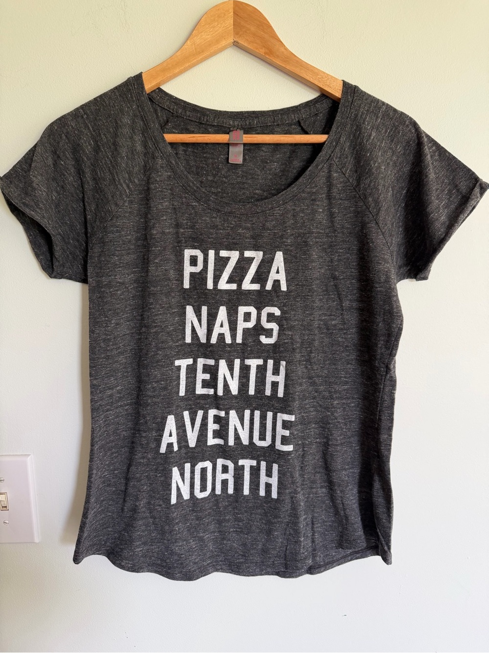 Tenth Avenue North Concert Women's grey Graphic Tee - Pizza Naps Music Christian